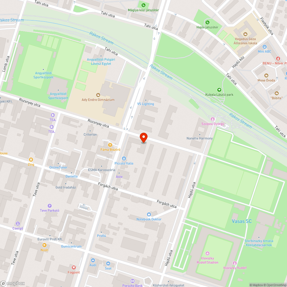 Kidőlésveszélyes fa bejelentés helye