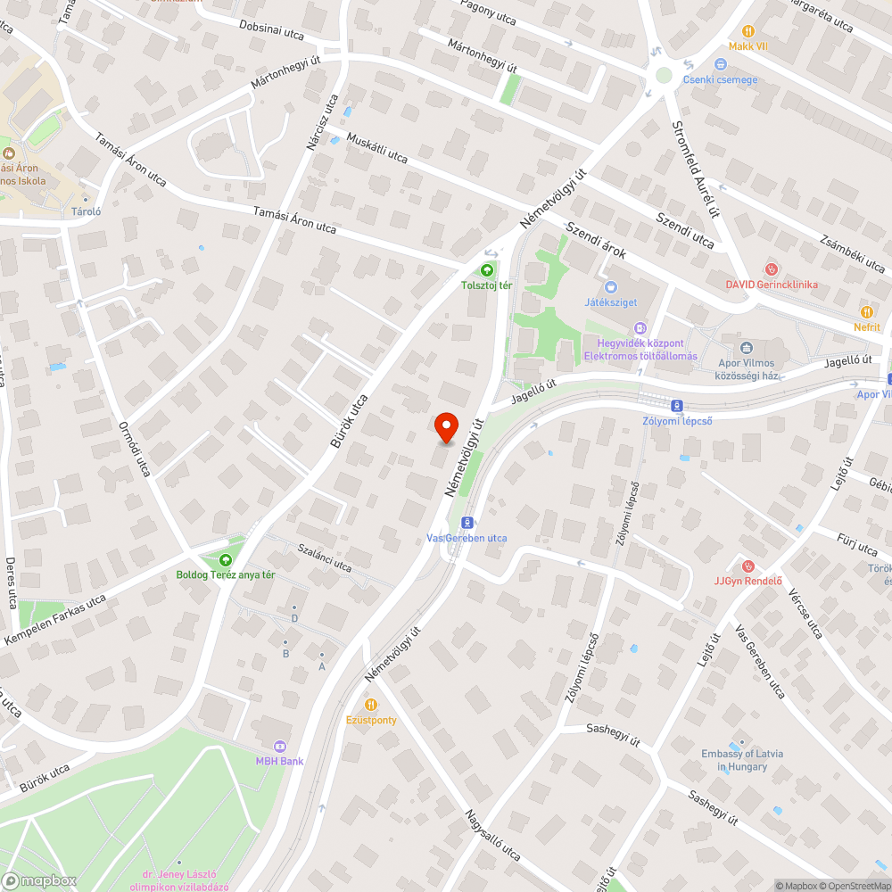 Veszélyes fák bejelentés helye