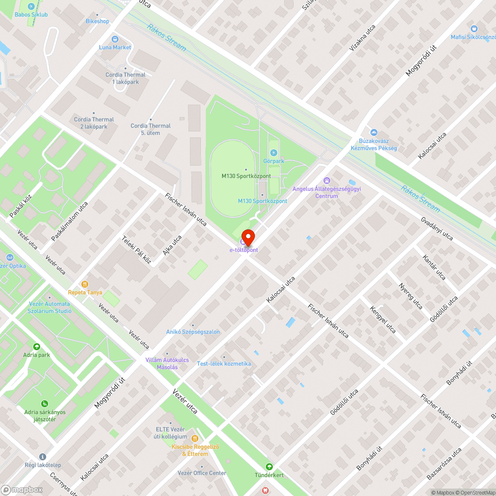 Kátyú bejelentés helye