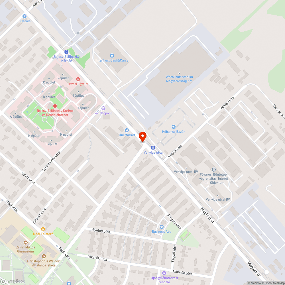 Szemetes út bejelentés helye