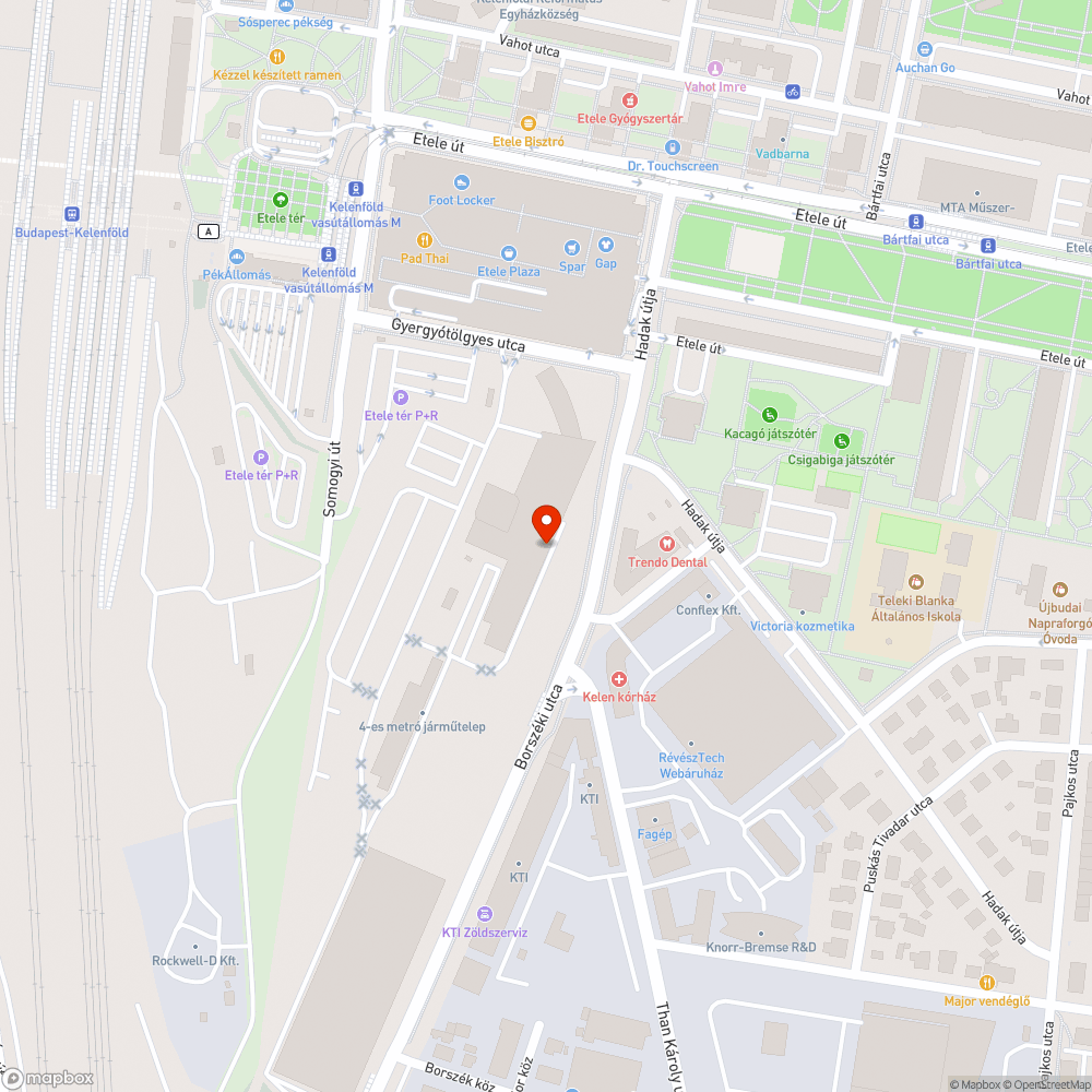 Szemetes járda, zöldterület bejelentés helye