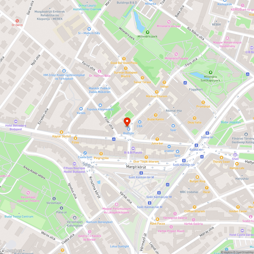 Gazos járdasziget bejelentés helye