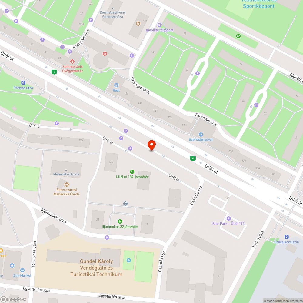 Bokrok nőnek a járda repedéseiből bejelentés helye