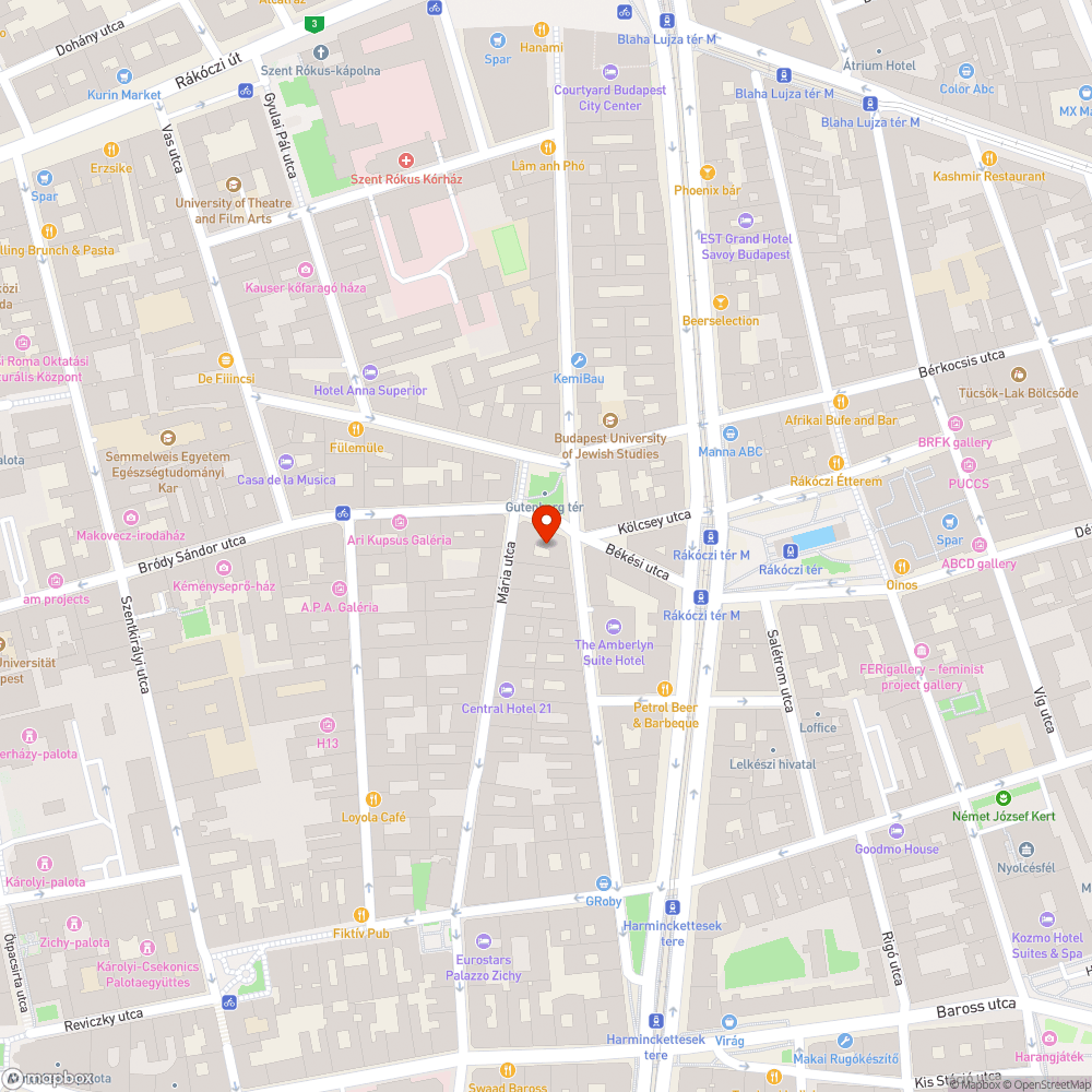 Halott patkány a Rökk Szilárd utcában bejelentés helye