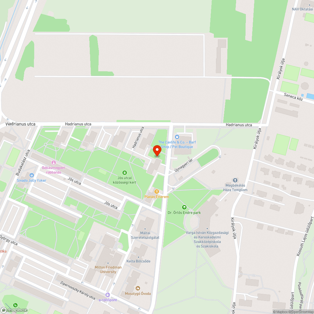 Halott fa bejelentés helye