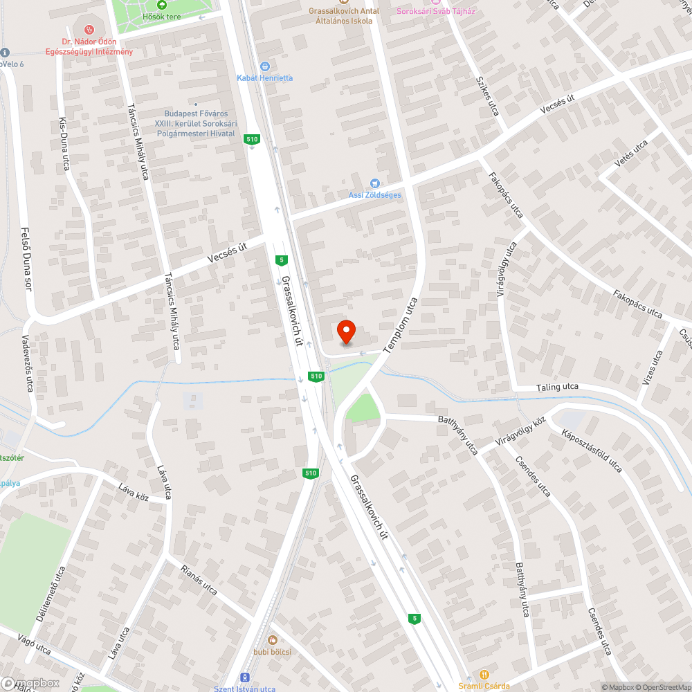 Hibás utcai világítás bejelentés helye