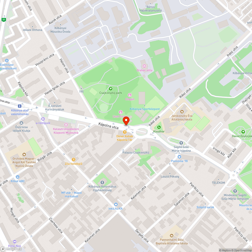 Felgyűrődött útburkolati jelek bejelentés helye