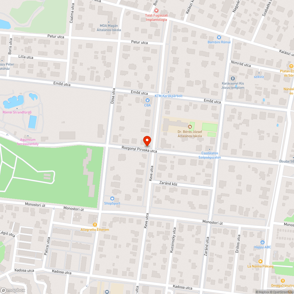 Elhagyott szabálytalanul parkoló autó bejelentés helye