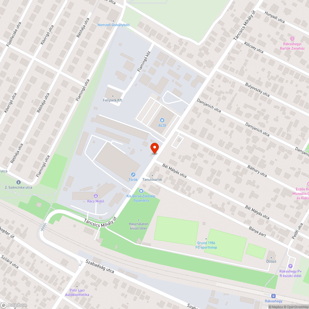 Kidőlt közlekedési tükör bejelentés helye