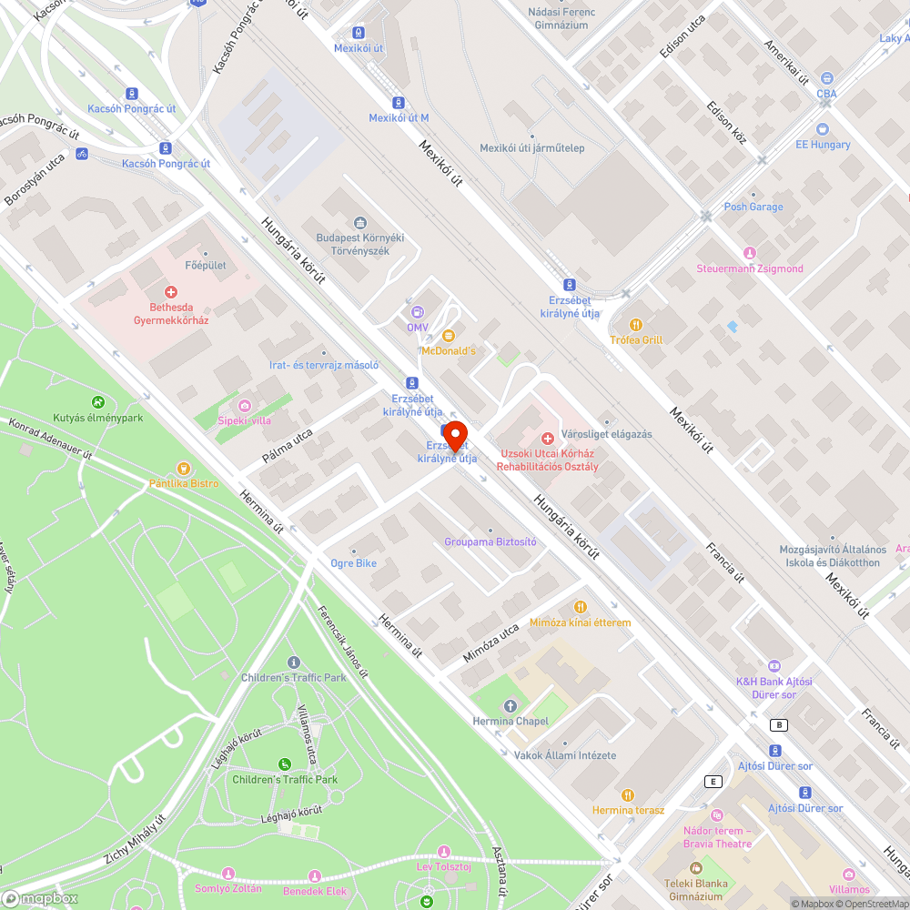 Kidőlt forgalmi tábla bejelentés helye