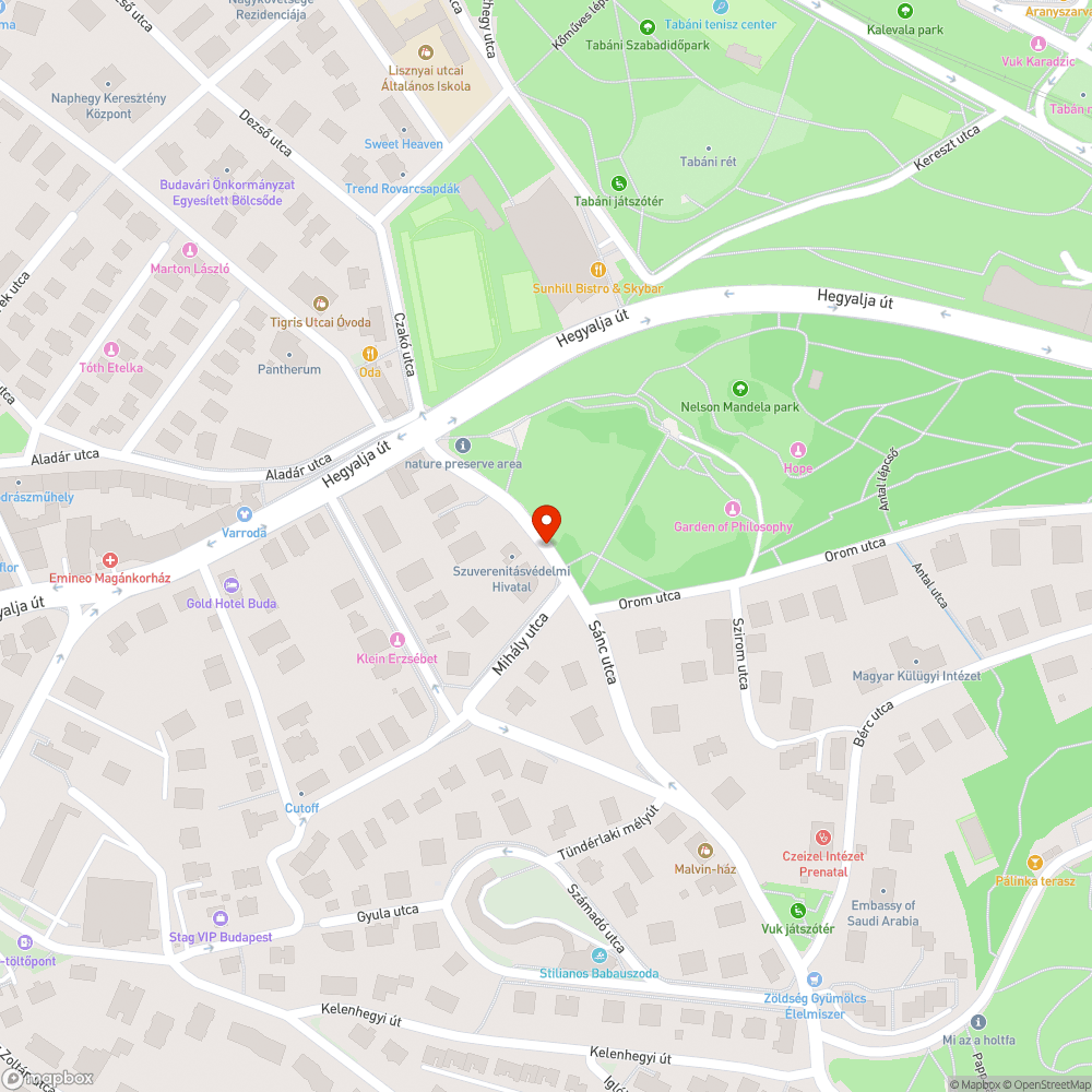 Építési törmelék bejelentés helye