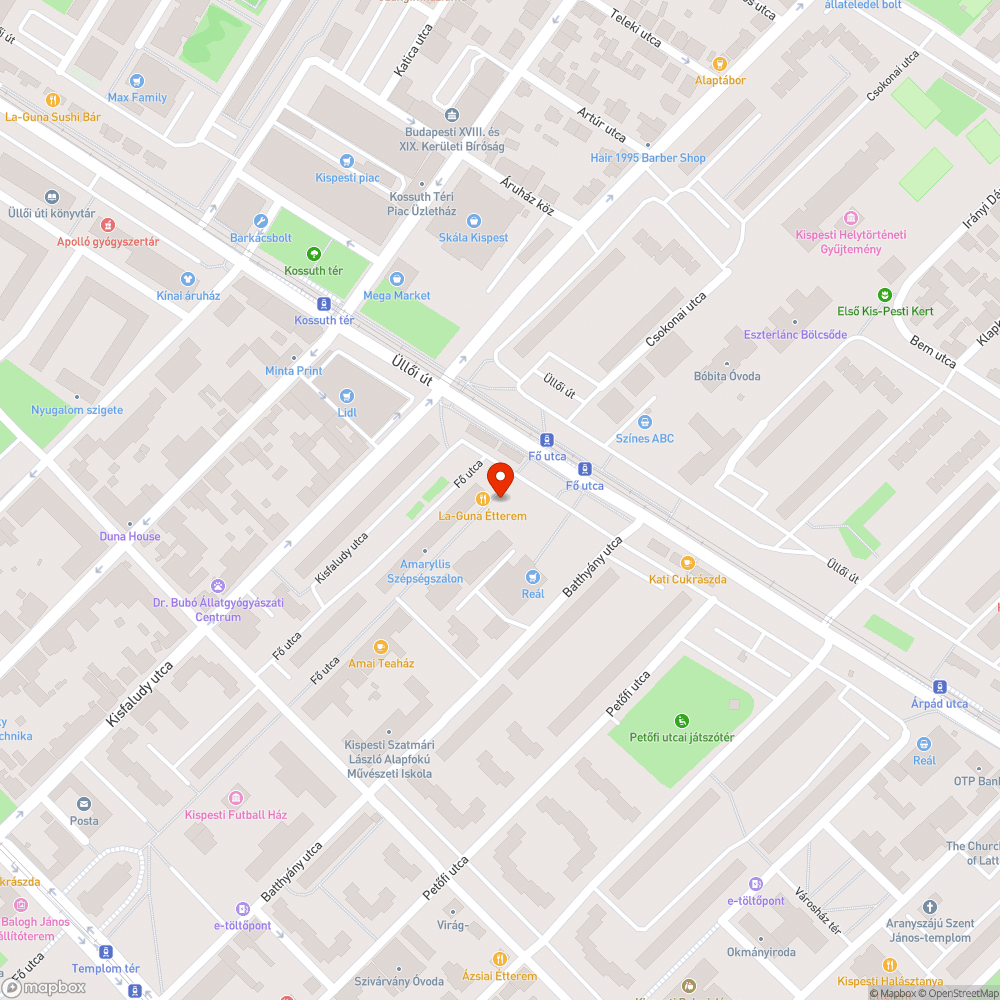 Kiszáradt fa, üres fahelyek bejelentés helye