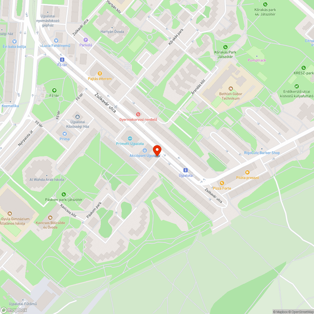 Csótányok bejelentés helye