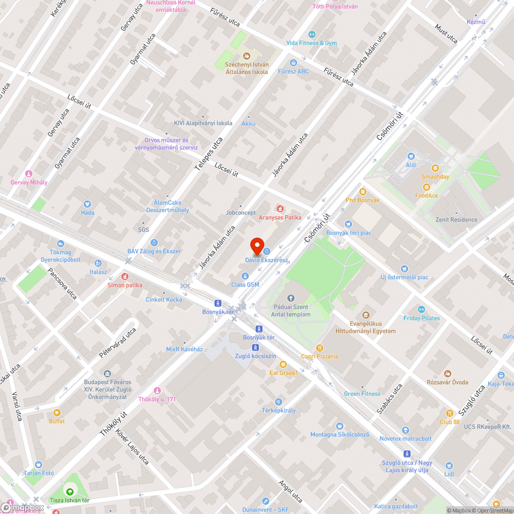 Bosnyák tér környéke a mocskos bejelentés helye