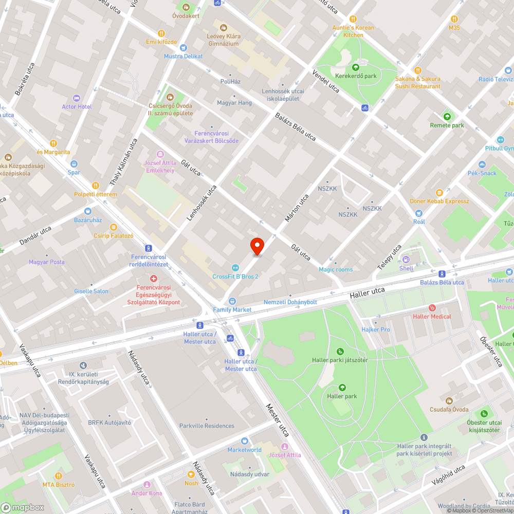 Parkolás gátló karó hiány bejelentés helye