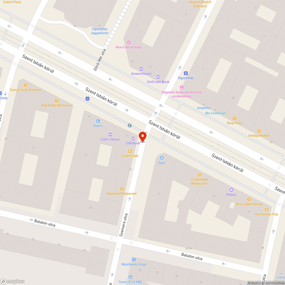 Sávok bejelentés helye