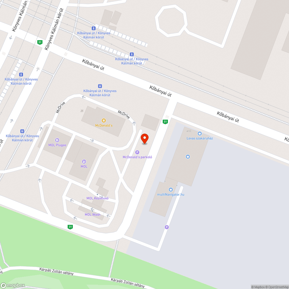 Elhagyott Fiat bejelentés helye