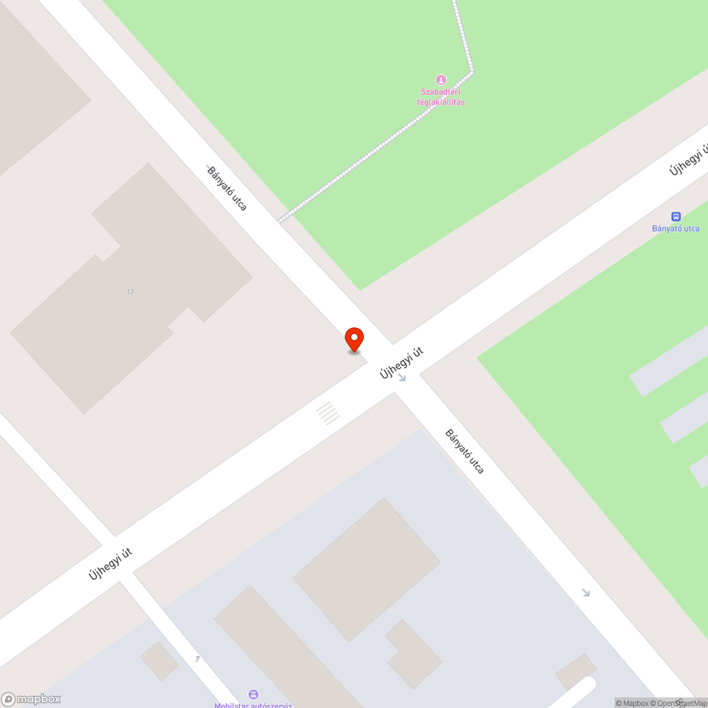 Vandalizált telekomos doboz bejelentés helye