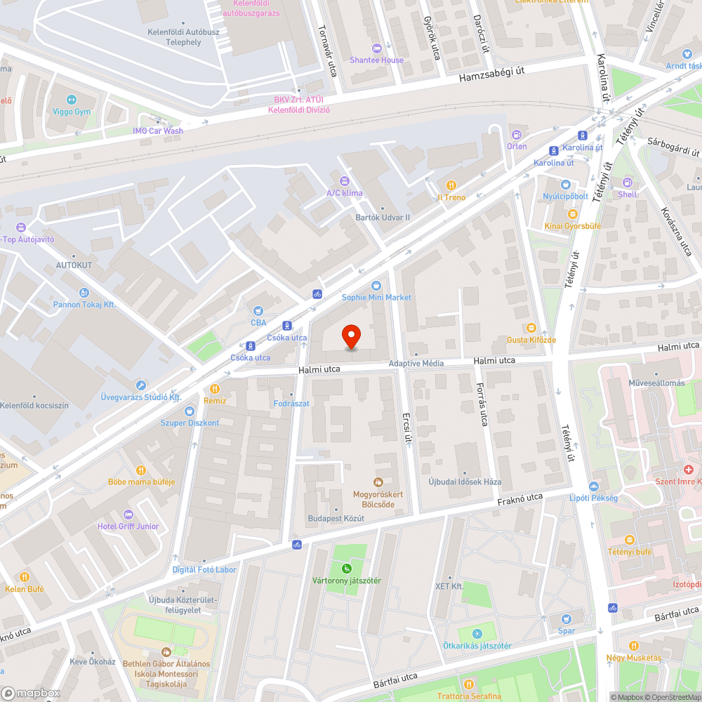 Elhagyott Avensis bejelentés helye