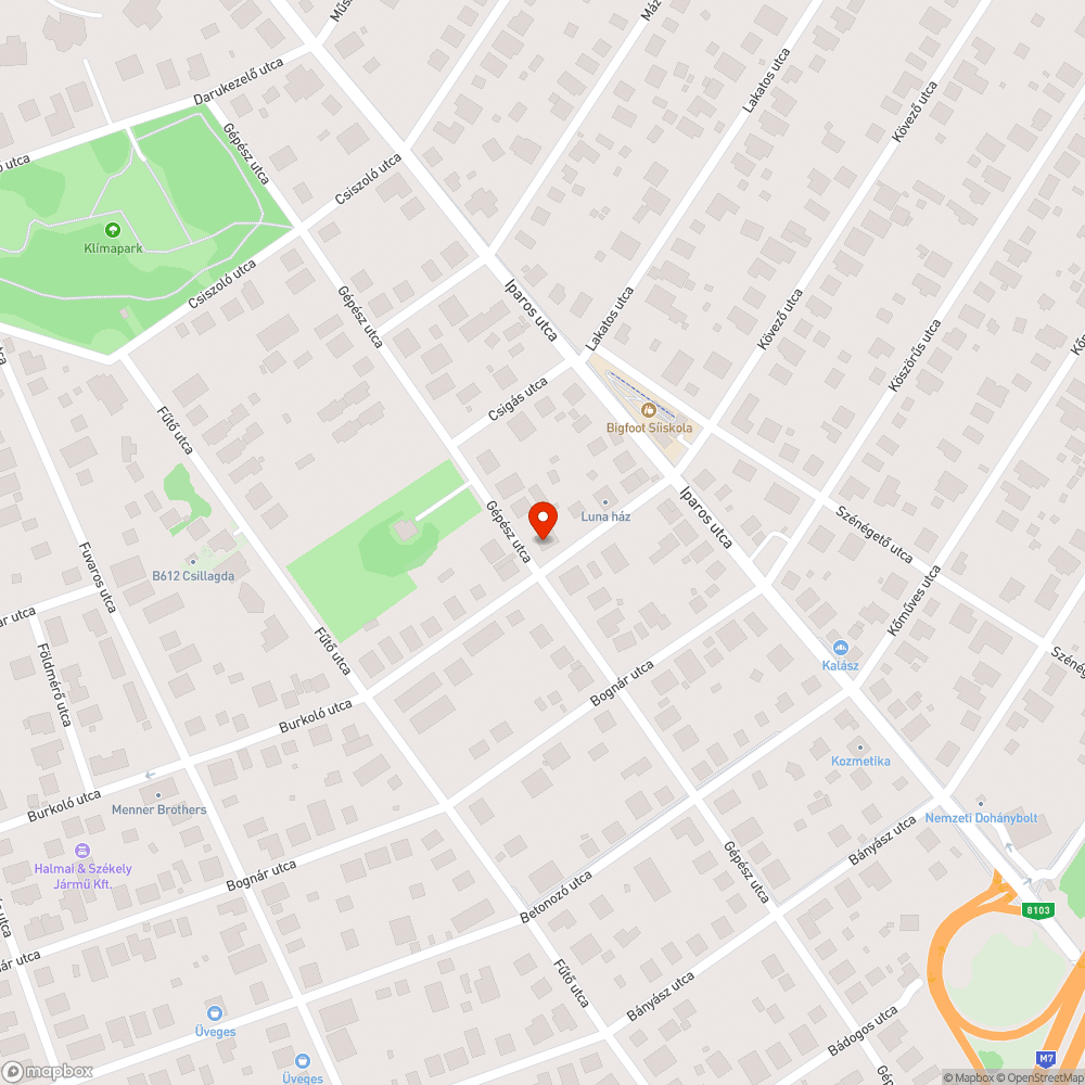 Beszakadt csatorna bejelentés helye