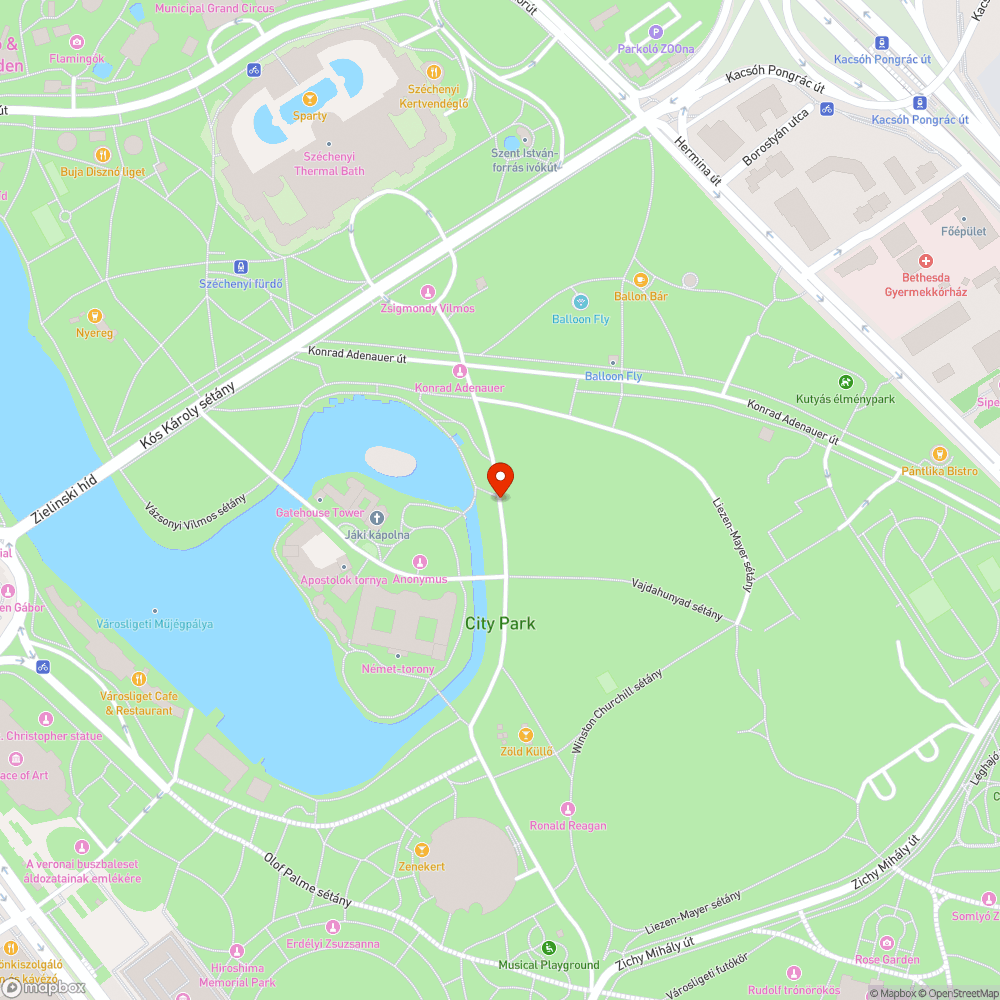 Kitaposták a füvet a sétány melletti területeken bejelentés helye