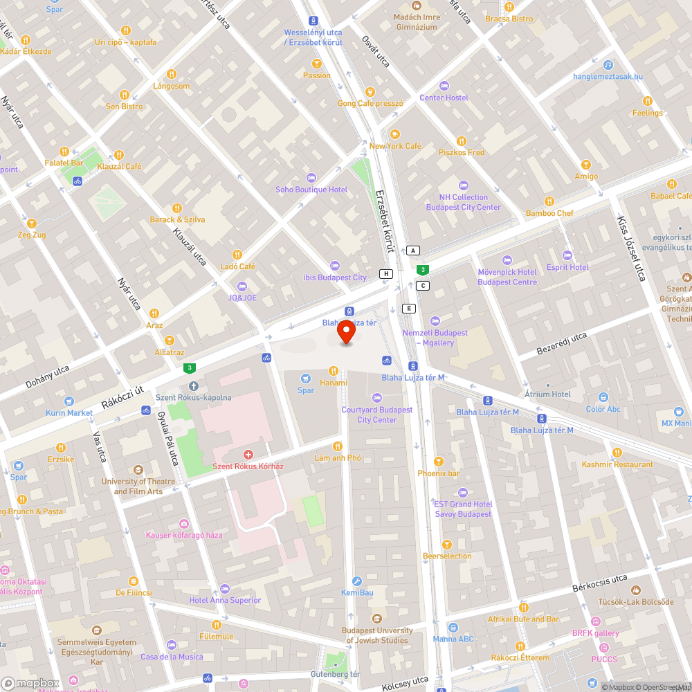 Kockakő hiányos járda bejelentés helye