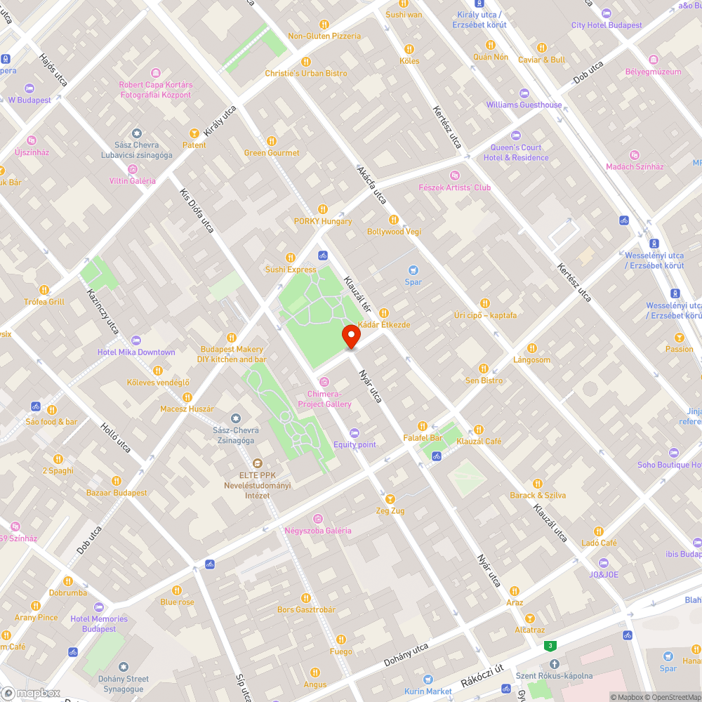 Úthibák bejelentés helye