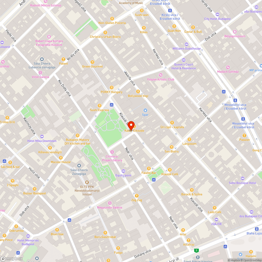 Hiányos járda bejelentés helye