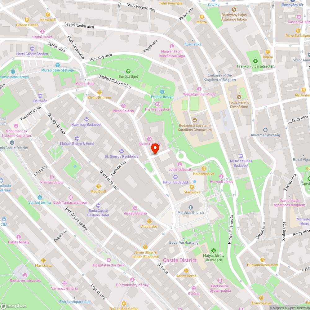 Úthibák bejelentés helye