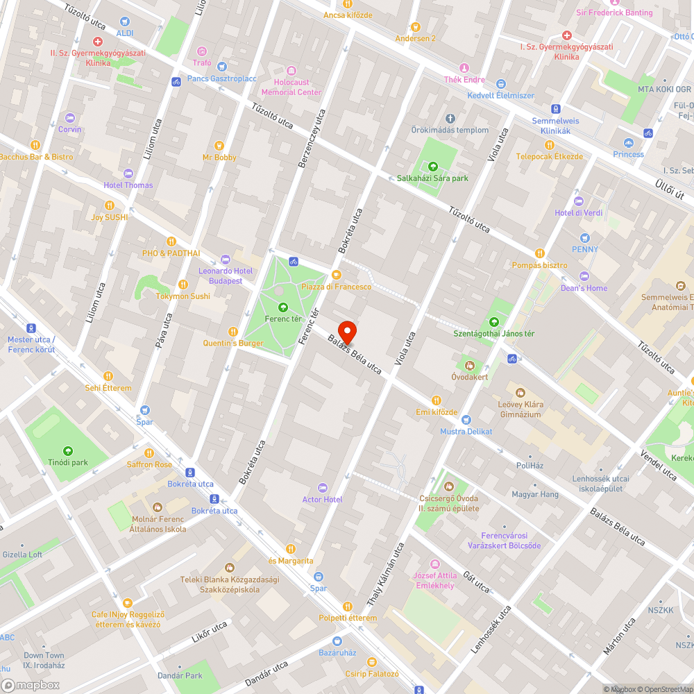 Úthibák bejelentés helye