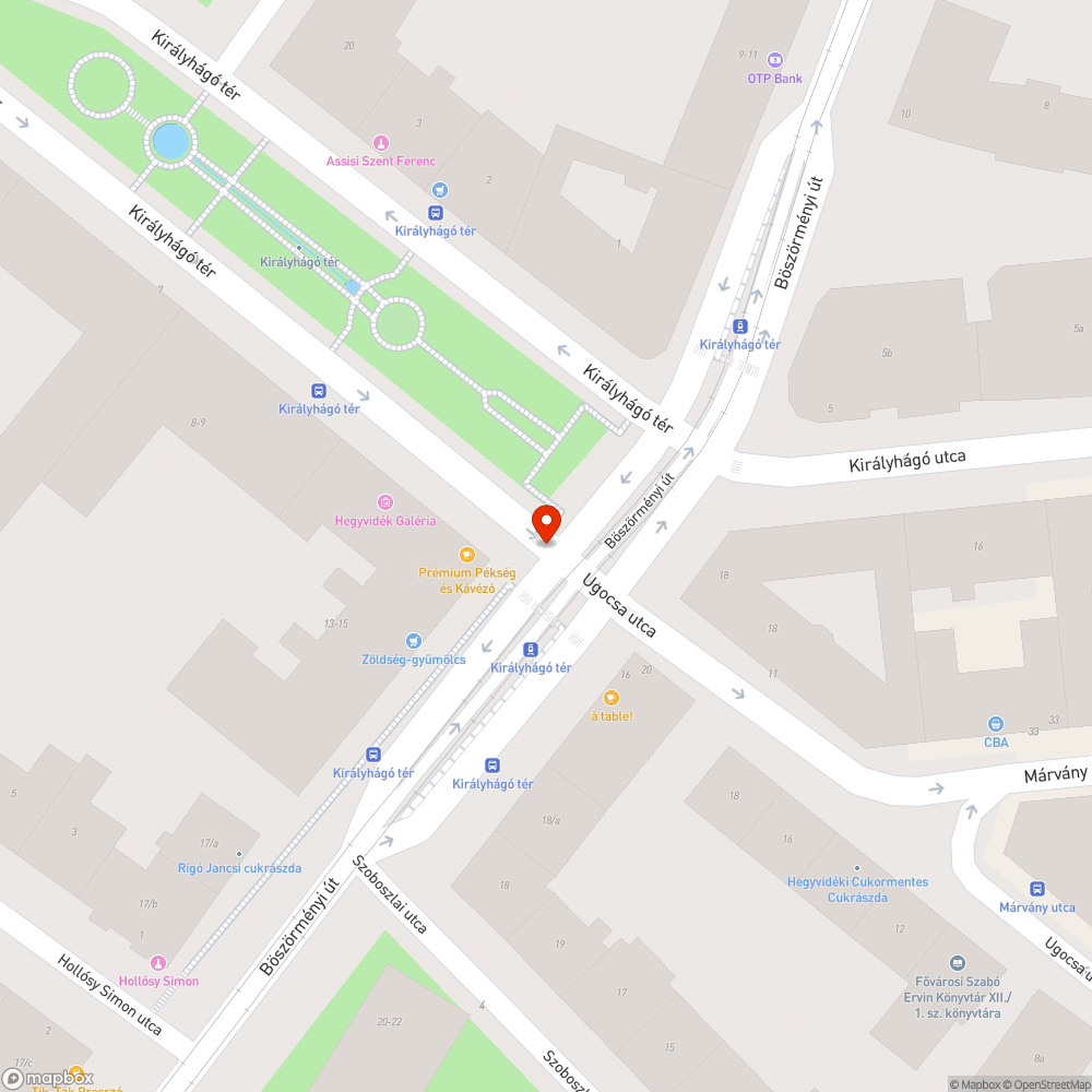 Galambtetem bejelentés helye