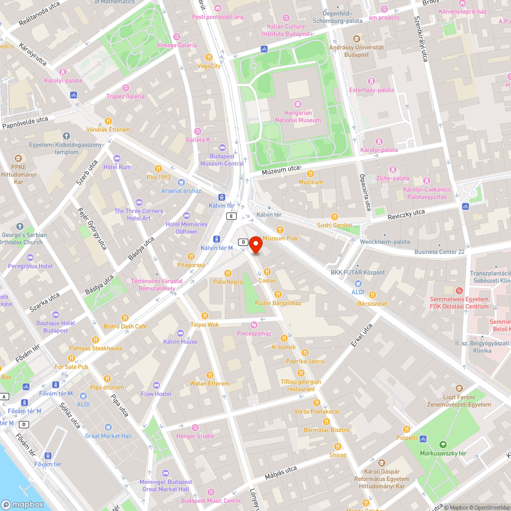 Úthibák. bejelentés helye