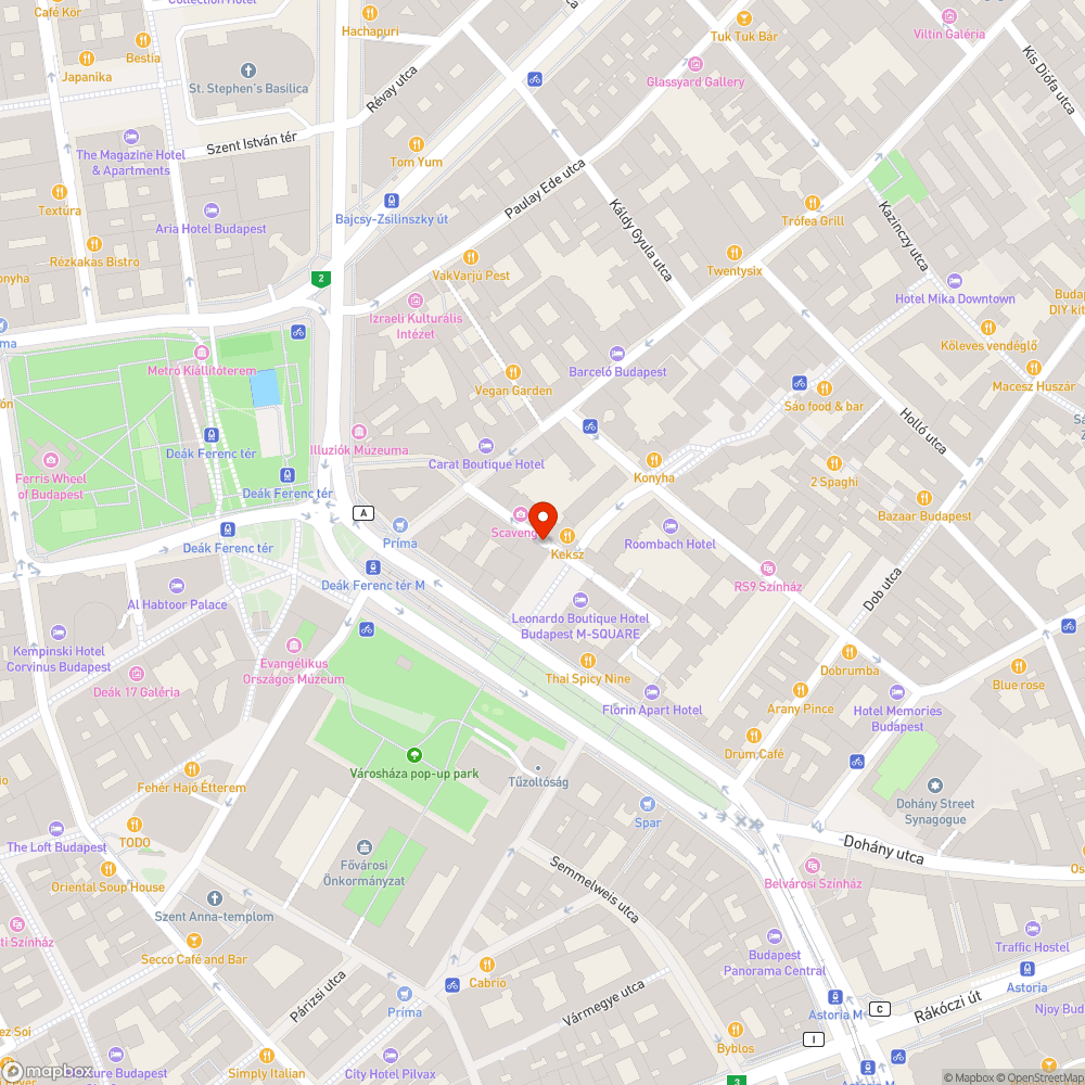 Úthibák bejelentés helye