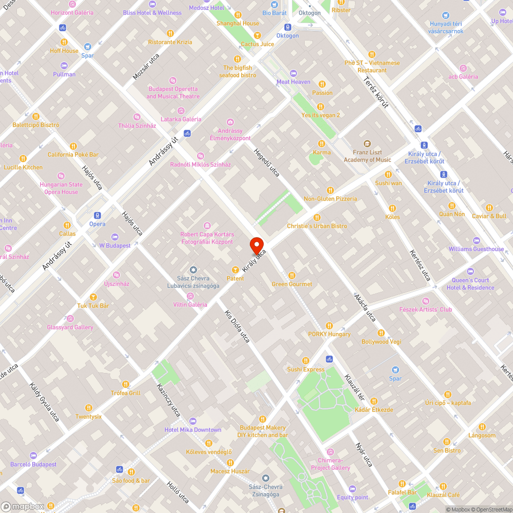 Úthibák bejelentés helye