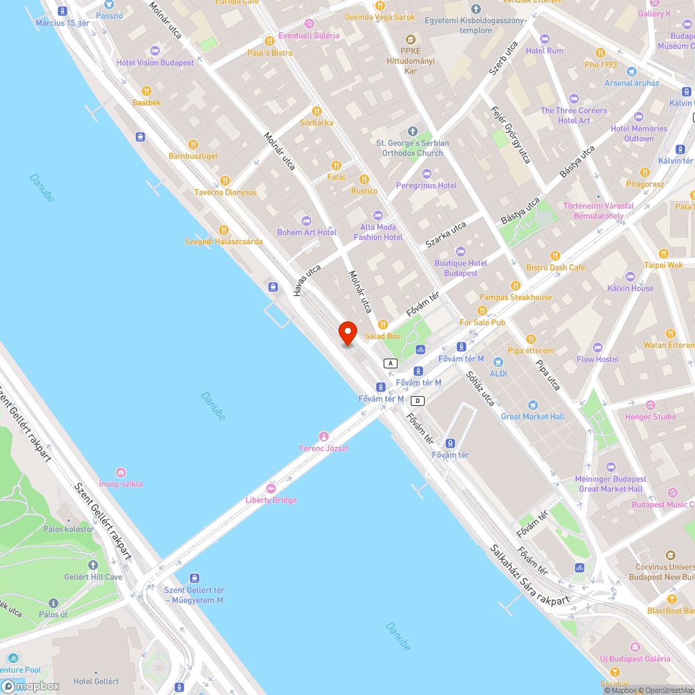 Úthibák bejelentés helye