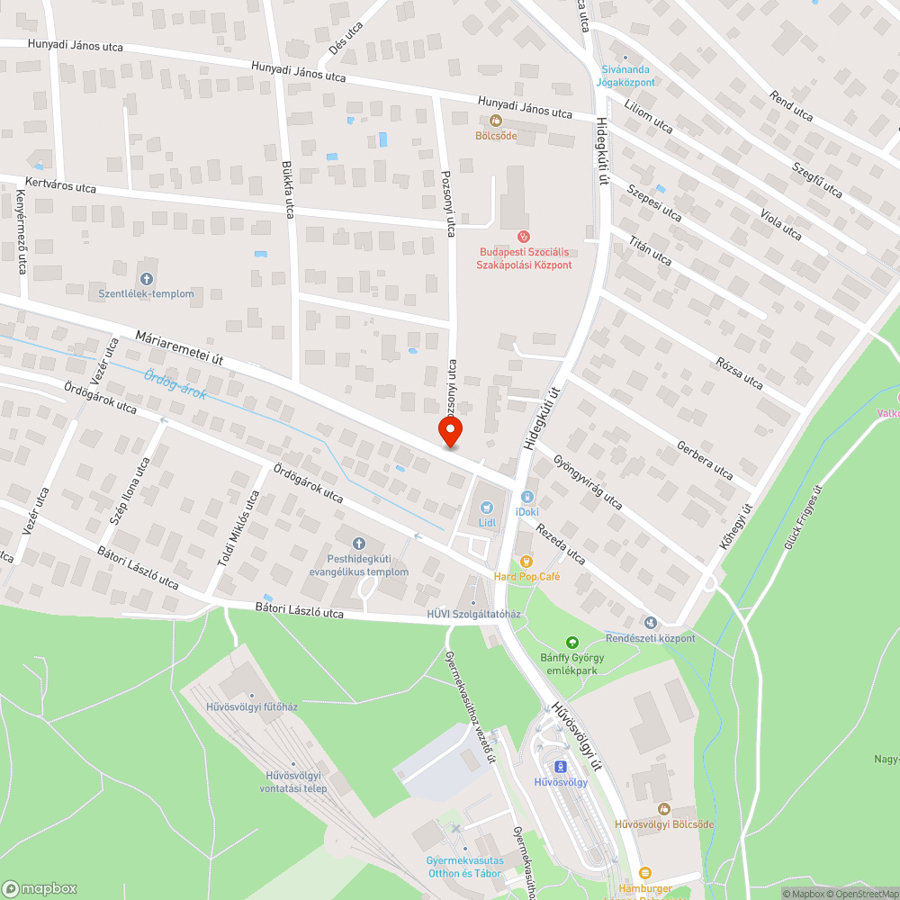 Erős csatornaszag bejelentés helye