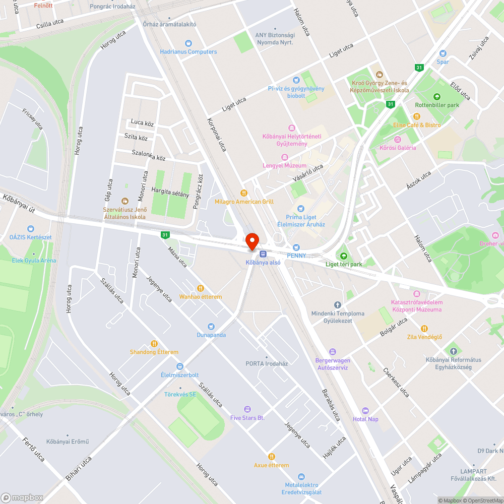 Faültetés bejelentés helye