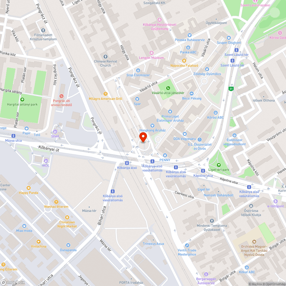 Faültetés bejelentés helye