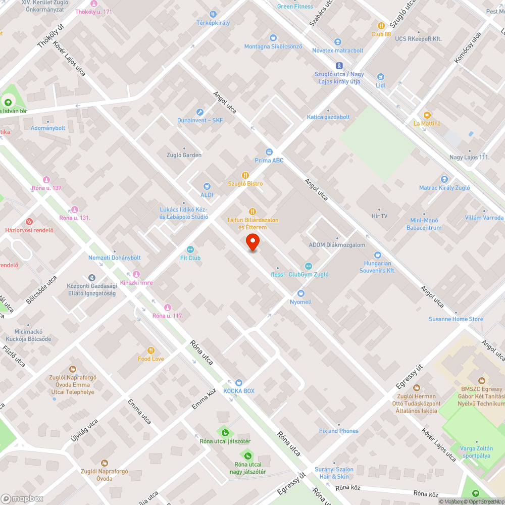 Rejtőzködő tűzcsap bejelentés helye