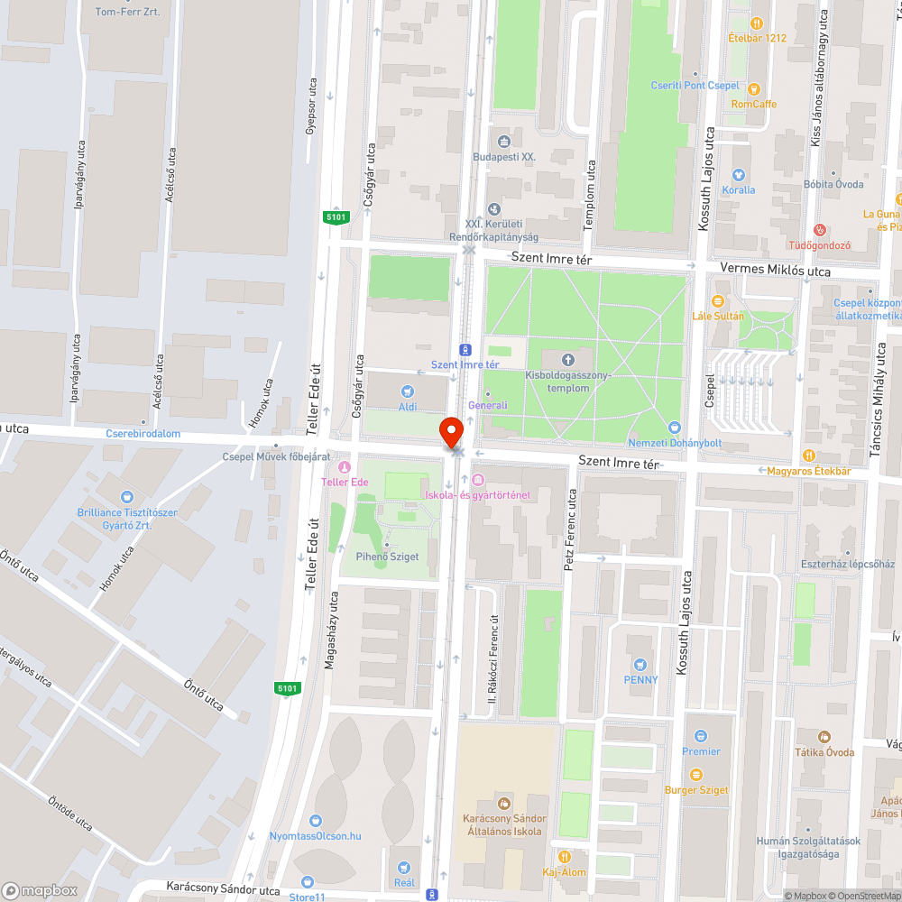 Hiányzó elzárófedél bejelentés helye