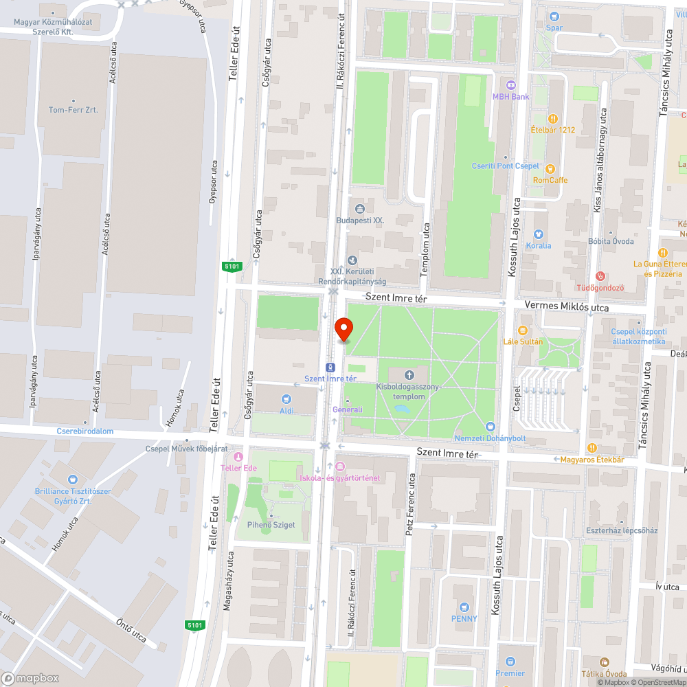 Kátyús víznyelő. bejelentés helye