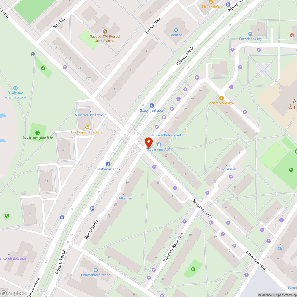 Leszakadt faágak bejelentés helye