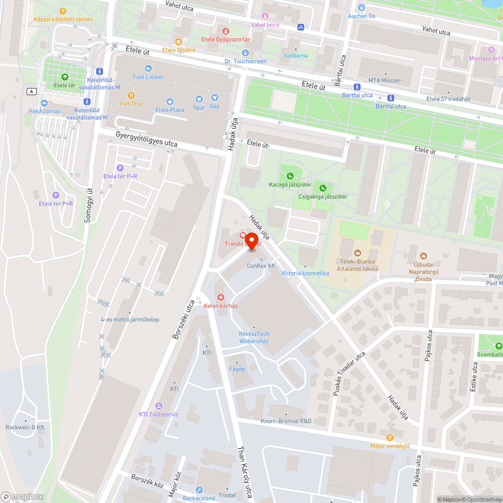 Víznyelőben falevelek bejelentés helye