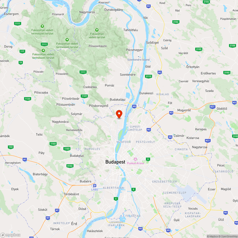 Szuvas fa bejelentés helye