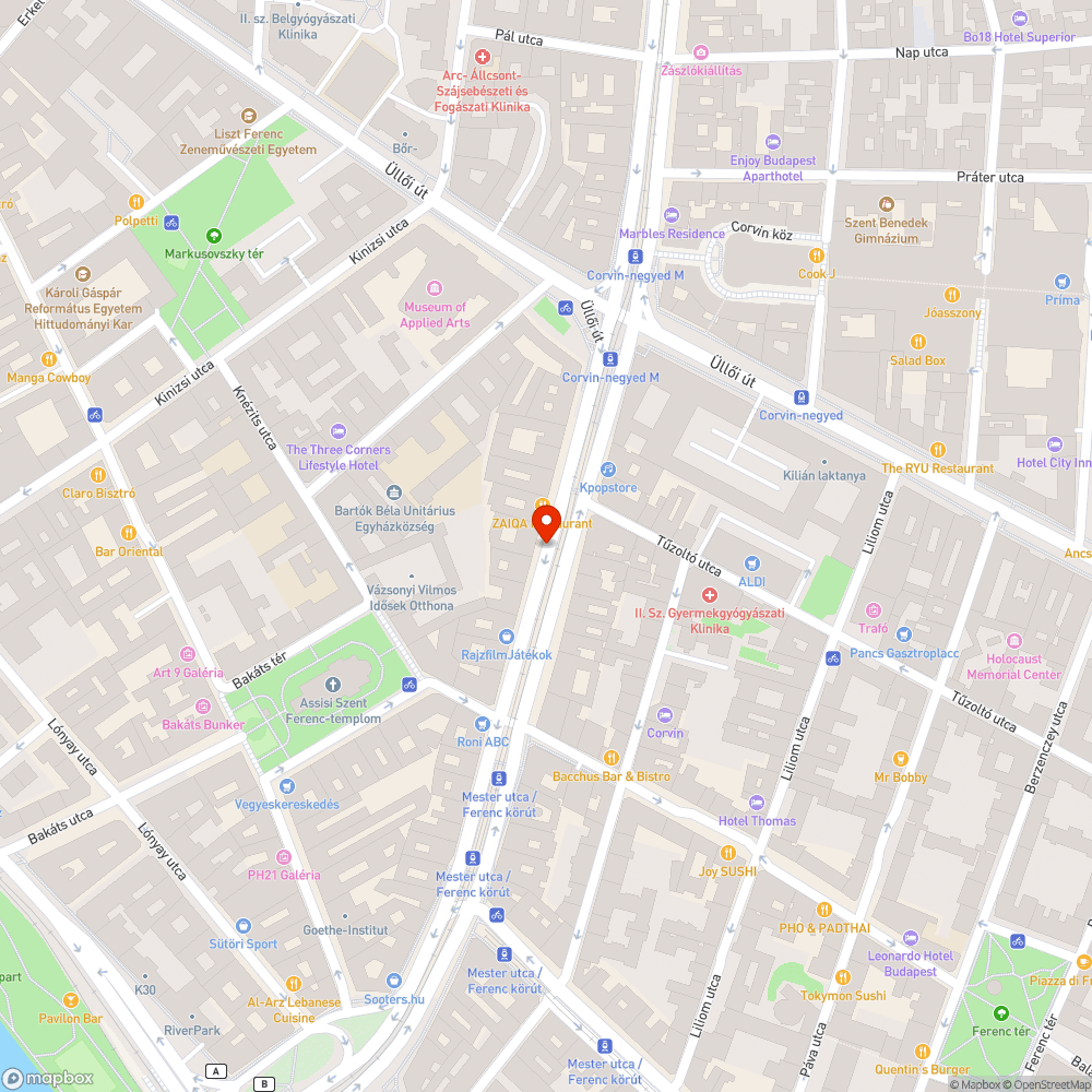 Szennyezet járda és útfelület bejelentés helye