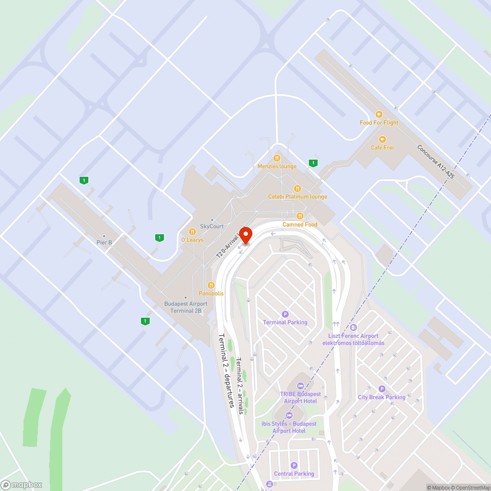 Ferihegy 2 bűz bejelentés helye