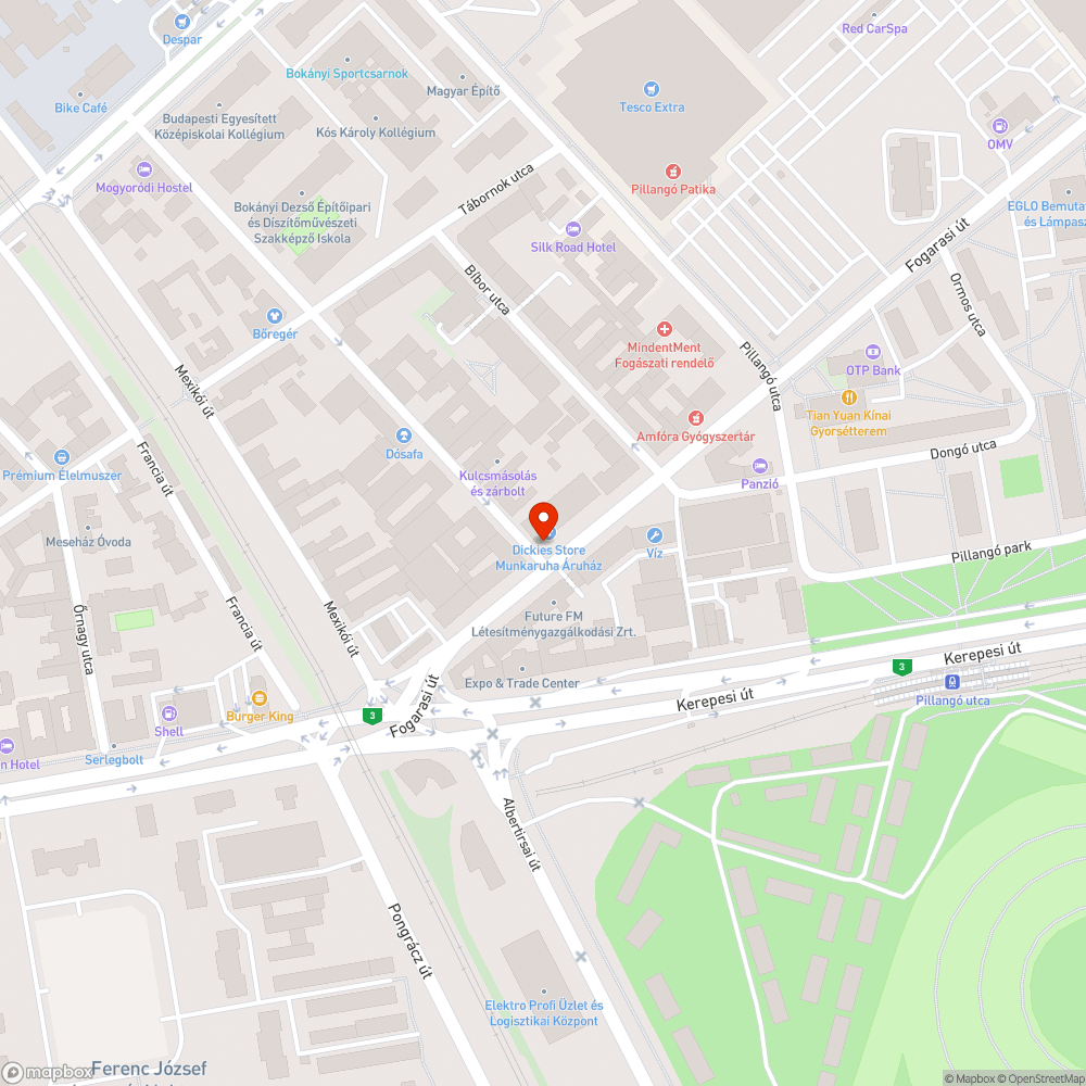 Elhanyagolt, szemetes utca bejelentés helye