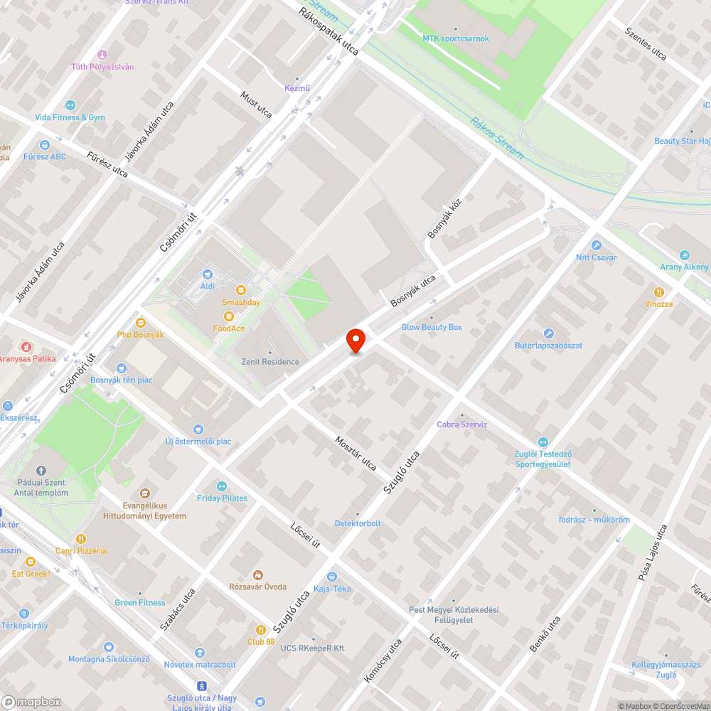 Otthagyott hulladékgyűjtő bejelentés helye