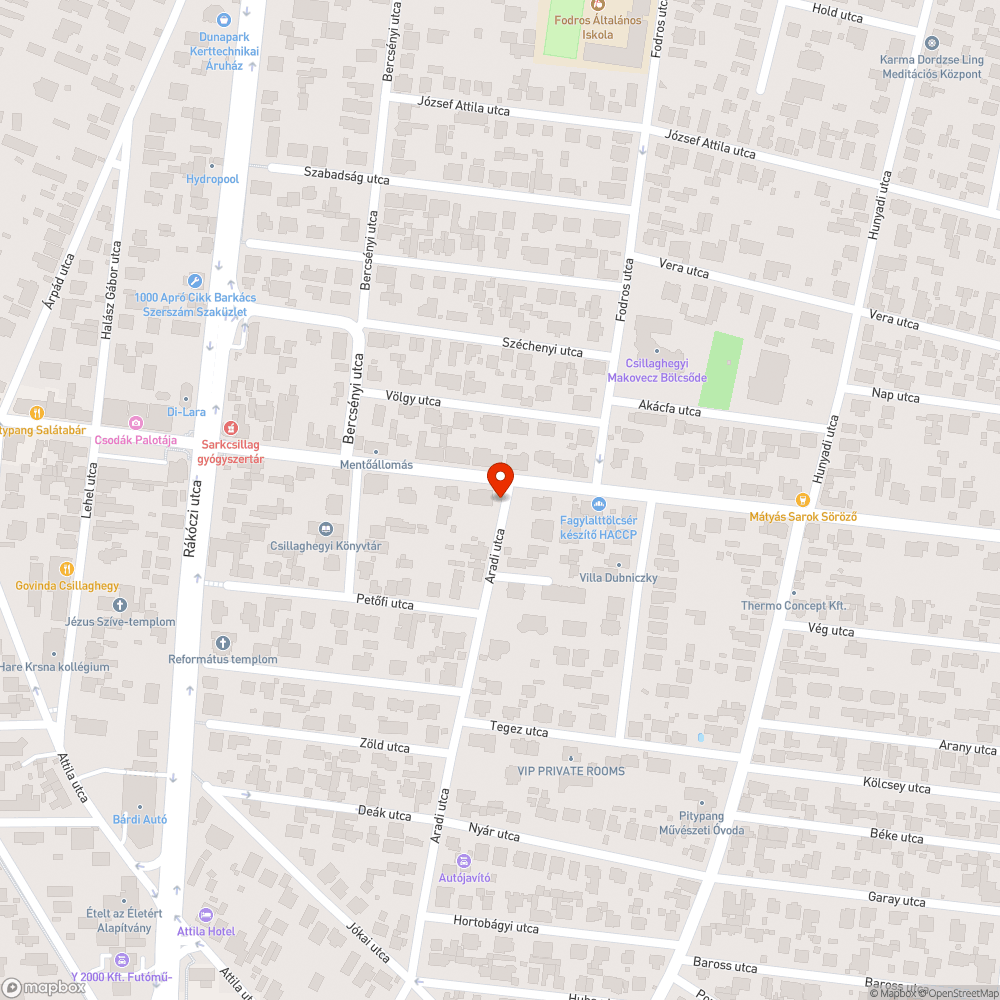 kiszáradt fa bejelentés helye