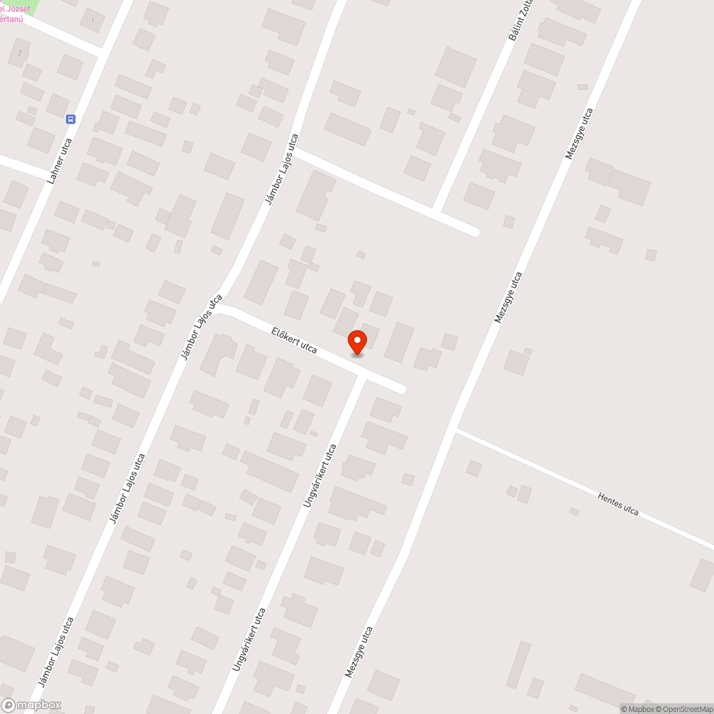 Megsüllyedt útburkolat bejelentés helye